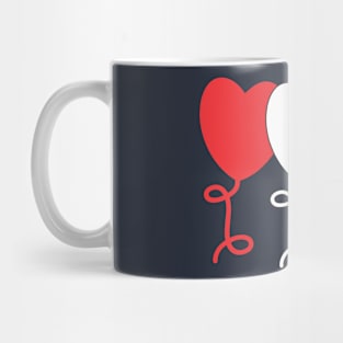 love balloon Mug